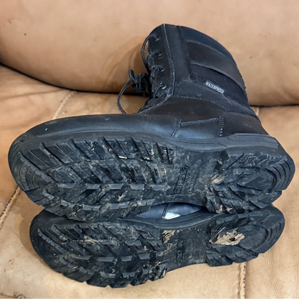 First Black Combat Boots - Picture 6 of 8